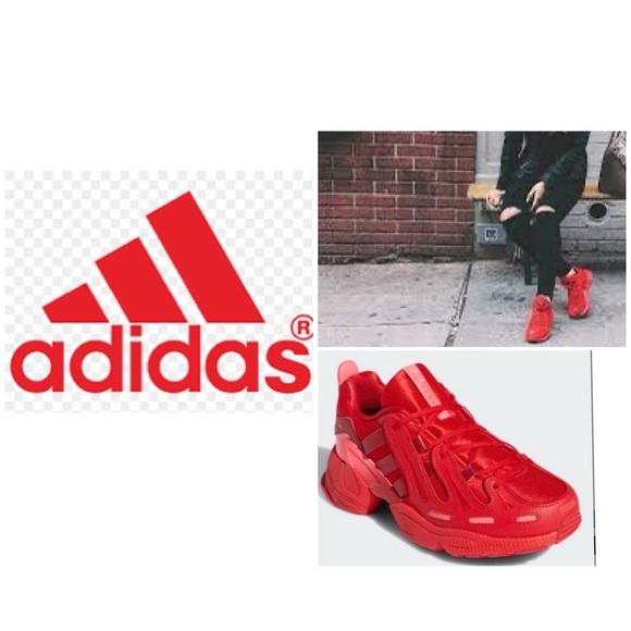 ‼️WOW‼️ADIDAS EQT GAZELLE RED CHUNKY SNEAKERS‼️BRAND NEW‼️ - Picture 16 of 16